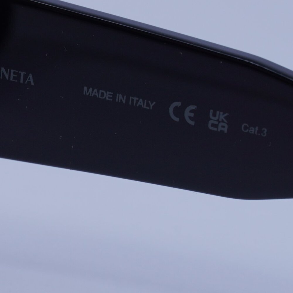 Bottega Veneta BV1285S 001 Square Sunglasses - Black/Grey - Picture 10 of 11